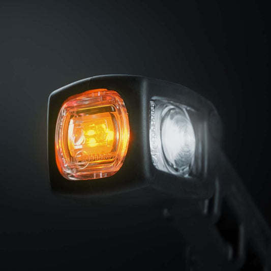 Strands Short Right Rubber Arm LED Position Light – Neon LED Marker Light – ECE Approved Flexible Side Lamp
