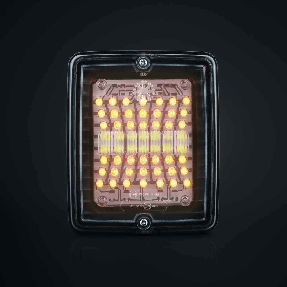 Strands IZE LED Warning Light Clear Lens – Premium E-Approved Auxiliary Marker Light