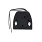 STRANDS Éclairage de plaque d’immatriculation LED – 2 LED (Noir, design rond)