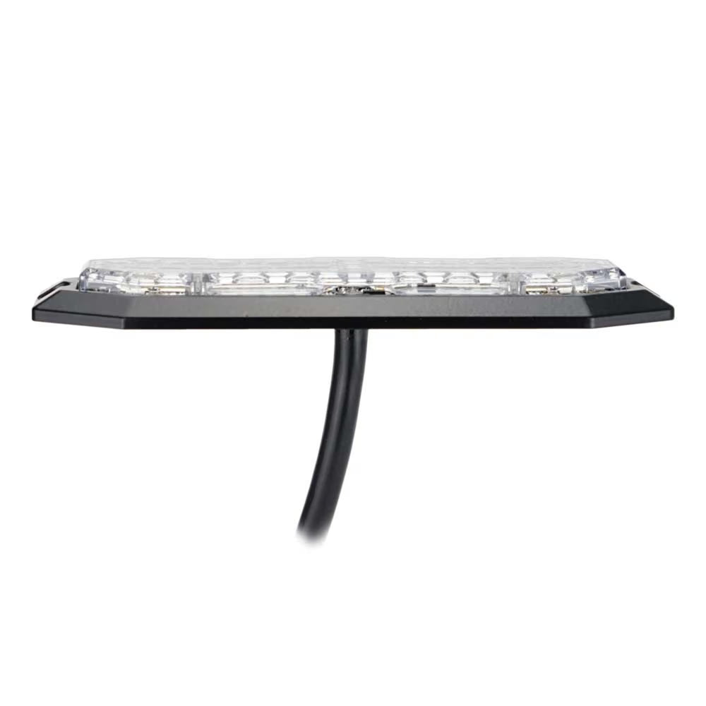 Feu LED orange 6 LED extra fin