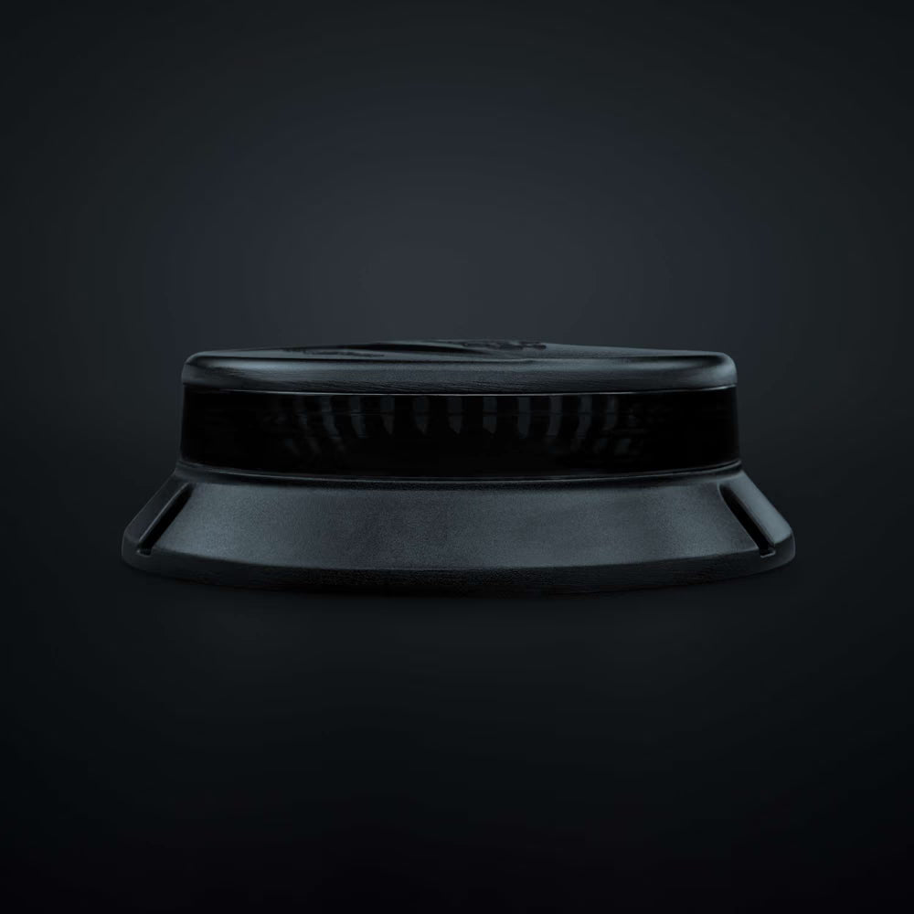 Gyrophare LED Ambre Surface Lentille Fumée