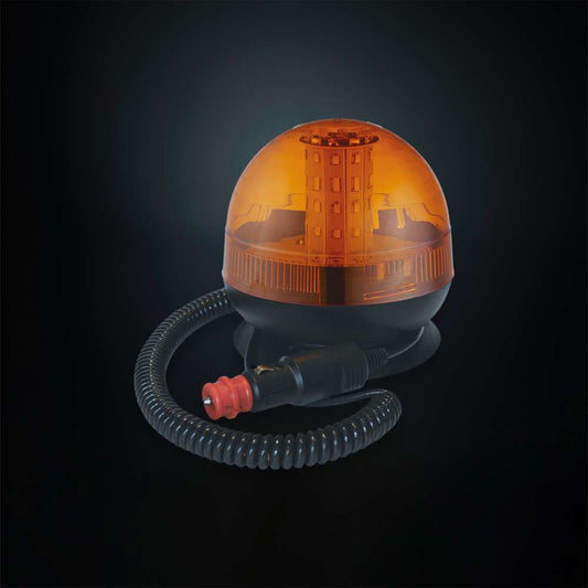 Gyrophare LED Magnétique LWL-03 12V – Feu de Signalisation Rotatif Portable 360°