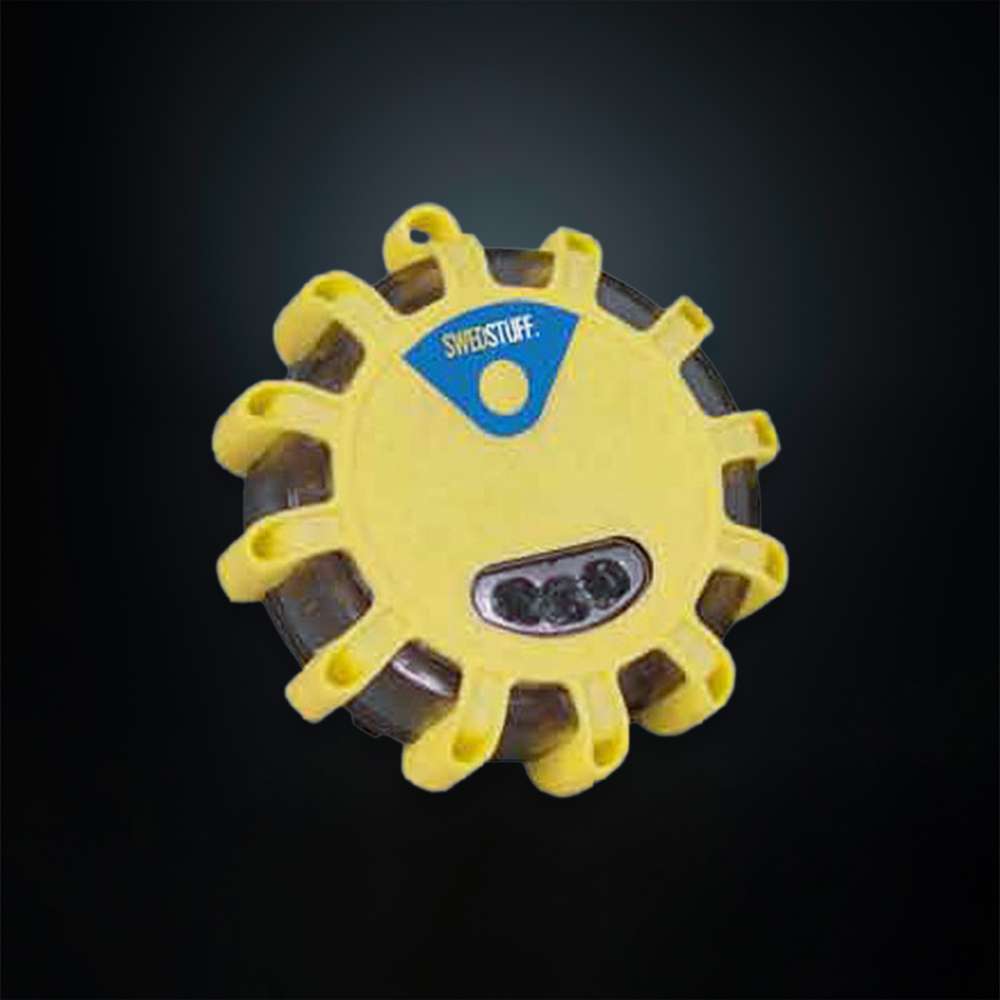 LWL-10 Magnetic LED Warning Puck Light – 500m Visibility Emergency Safety Beacon