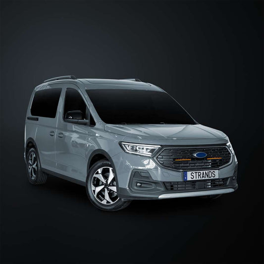 Dual 10-inch LED grille kit for Ford Transit Connect, SUV4x4CUSTOM Strands Firefly vehicle-specific lighting feature.