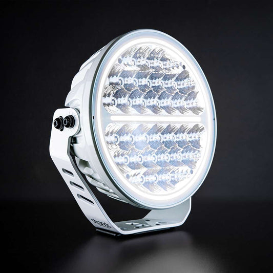 Siberia Night Ranger White 9" LED Driving Light – Premium White Design &amp; Legendary Performance