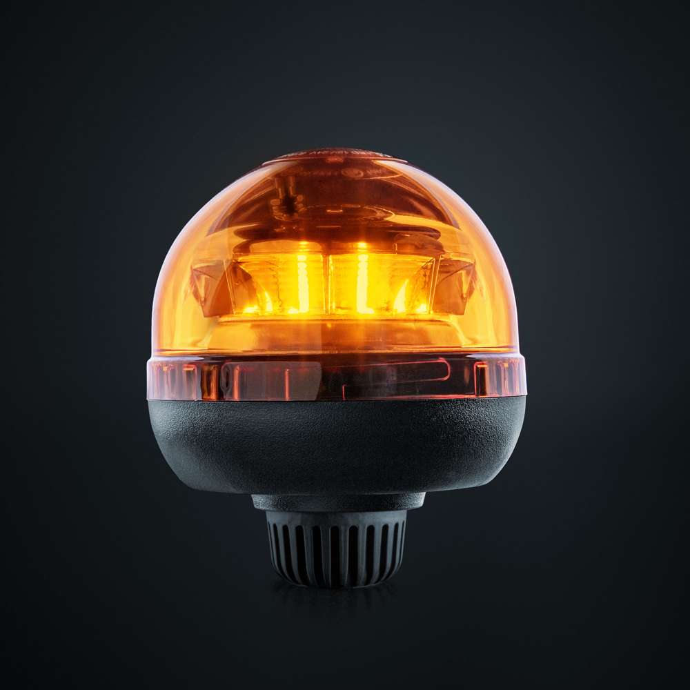 Gyrophare LED Orange Big Energy Fixation Tube