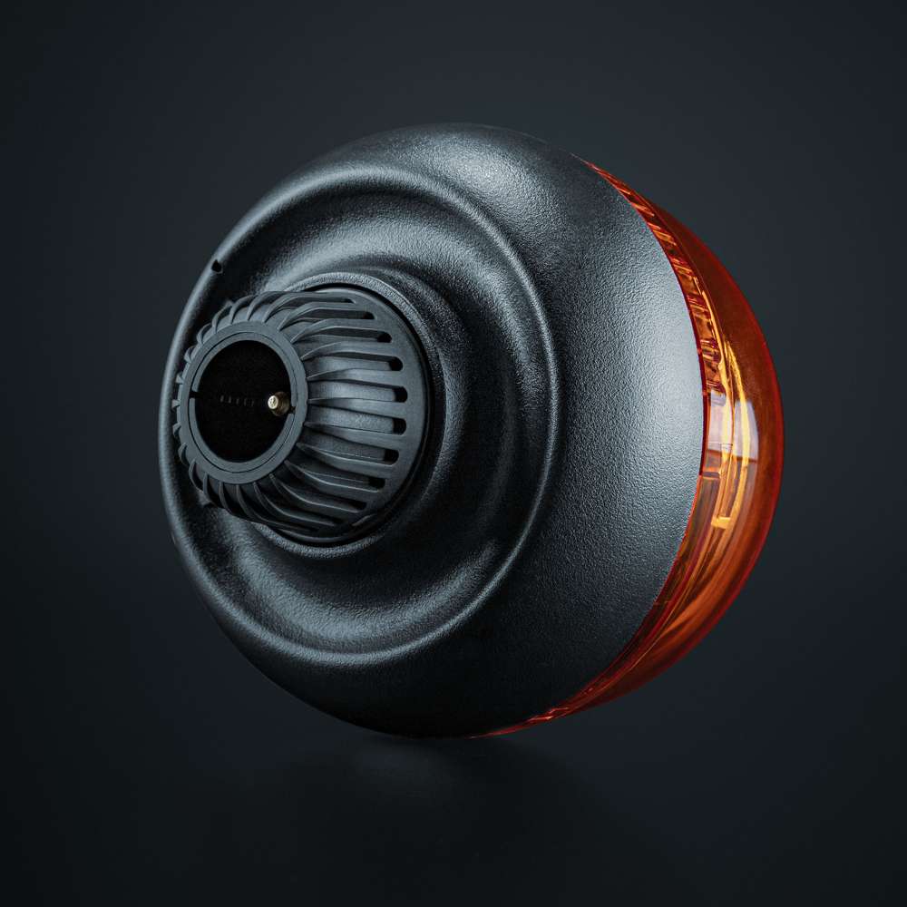 Gyrophare LED Orange Big Energy Fixation Tube