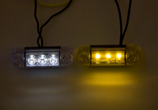 STRANDS 3 LED Amber Position Light – Feu de Position LED Ambre Compact Haute Visibilité