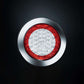 24V LED Rear Light – 3 Functions with Chrome Ring &amp; 0.5m Cable