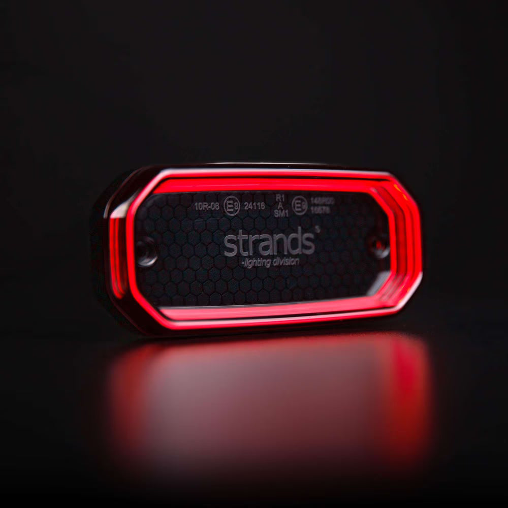 FOR9T Scale feu de position arrière rouge STRANDS LED