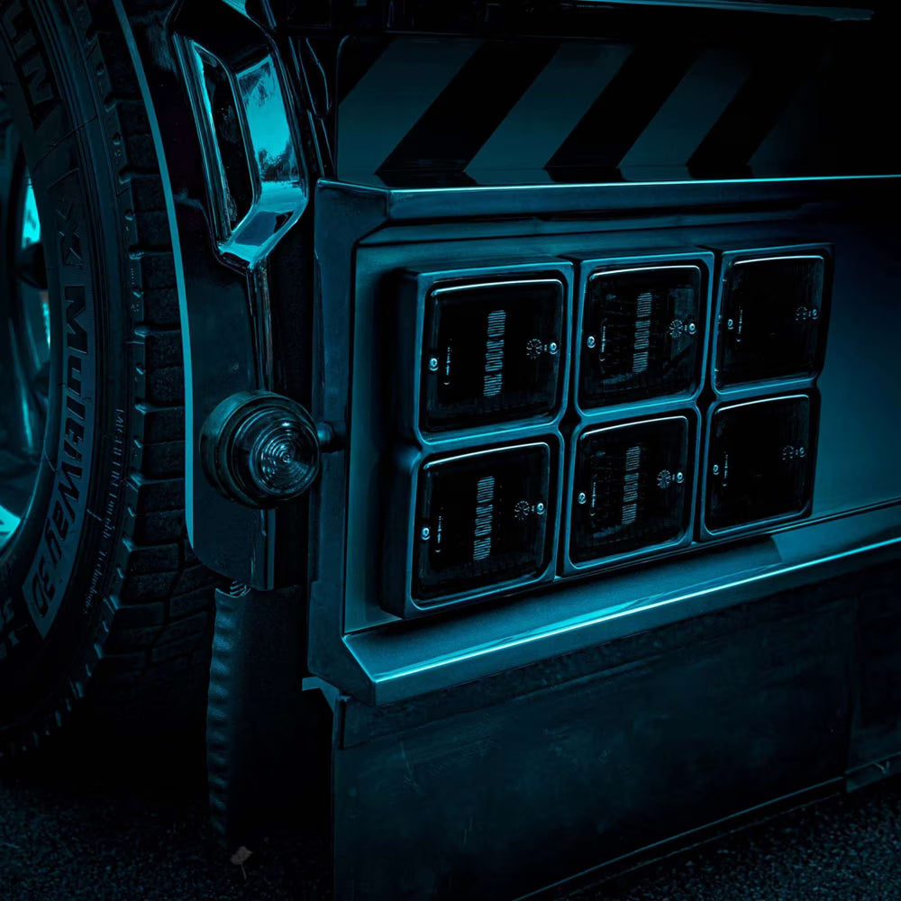 DARK KNIGHT Viking feu de position arrière 6 LED STRANDS