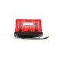 STRANDS Feu de plaque d’immatriculation rectangulaire LED blanc / rouge