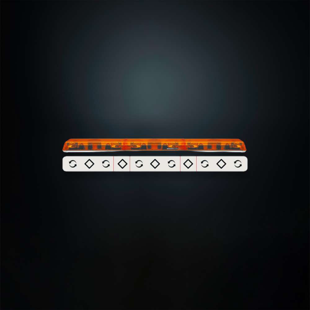 24V Roof Light Bar | ECE R65 Approved Warning Light Bar 1800mm