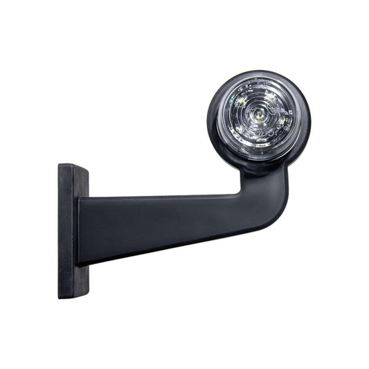 Viking Long Rubber Arm LED Position Light Kit – Front &amp; Rear Marker Lights – E Approved 10-32V