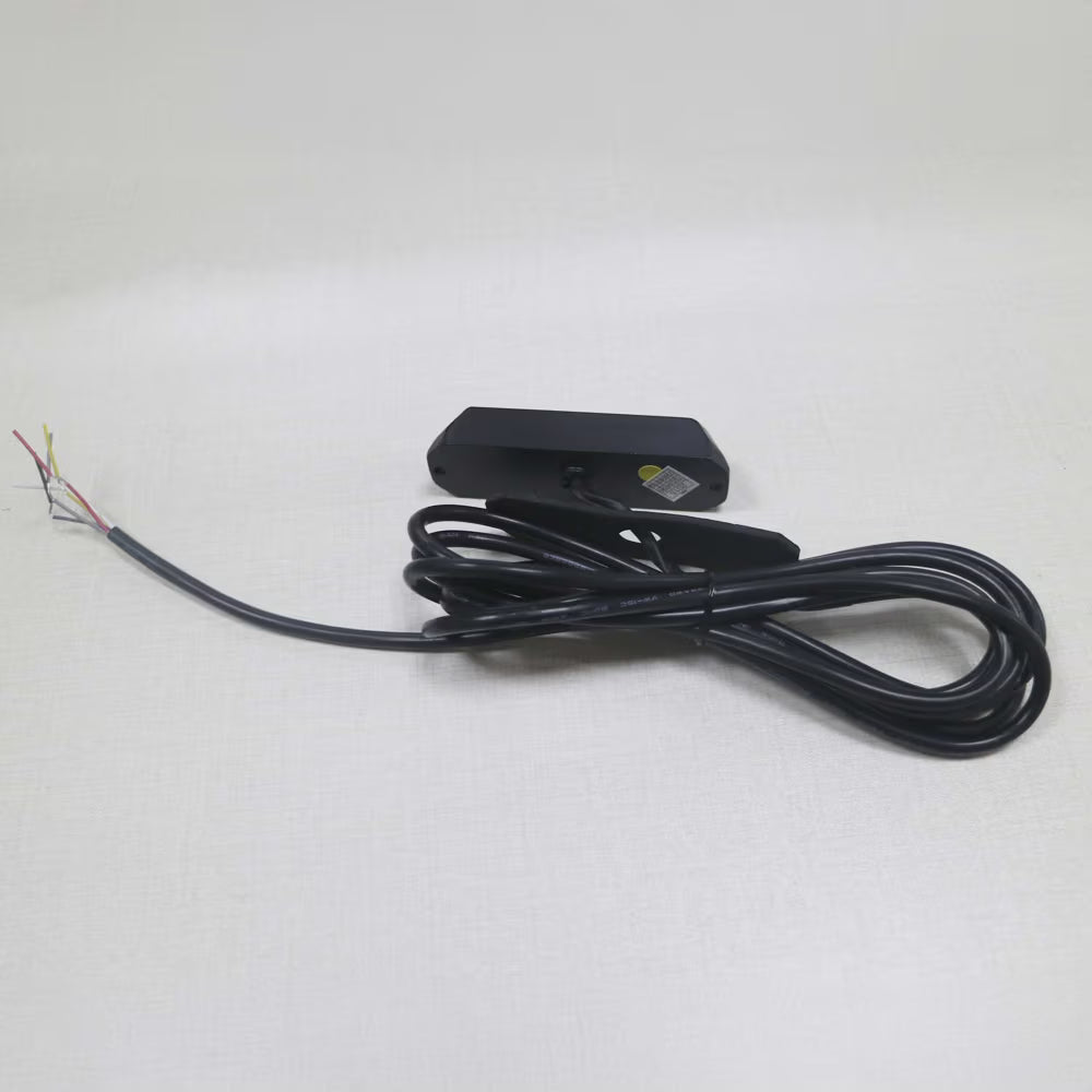 Mini feu LED orange 4 LED avec câble blindé pour signalisation