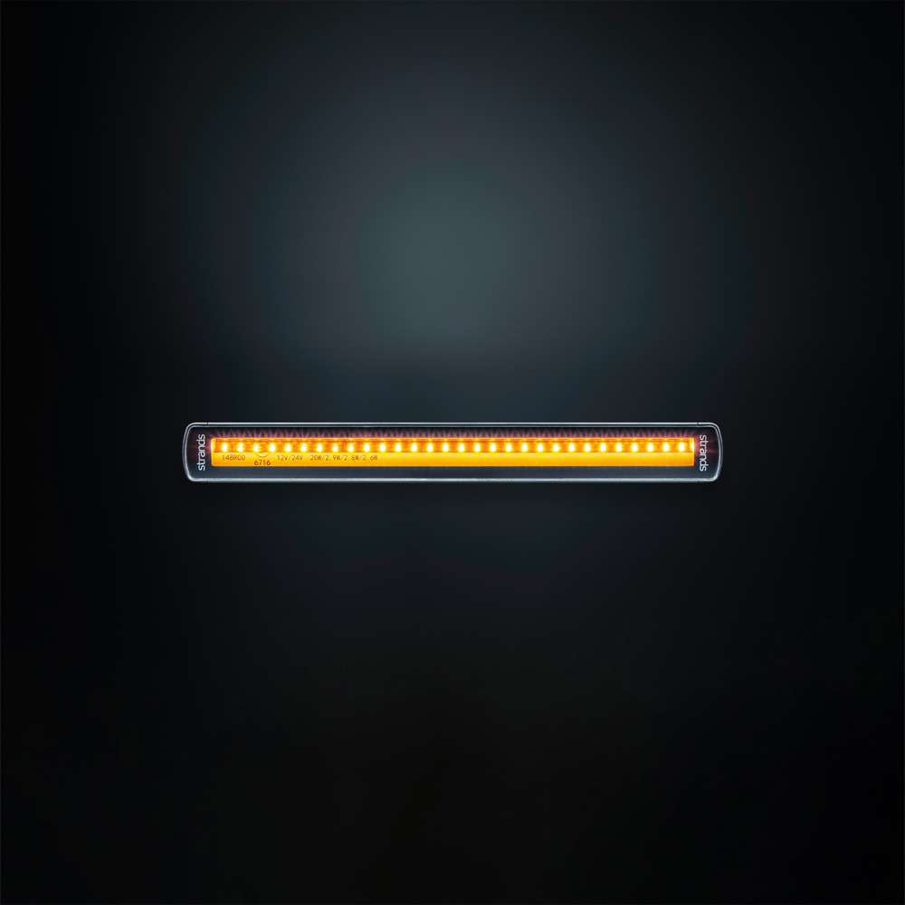 Siberia Low Rider 10” LED Light Bar – Ultra-Slim 4-in-1 Warning &amp; Position Light