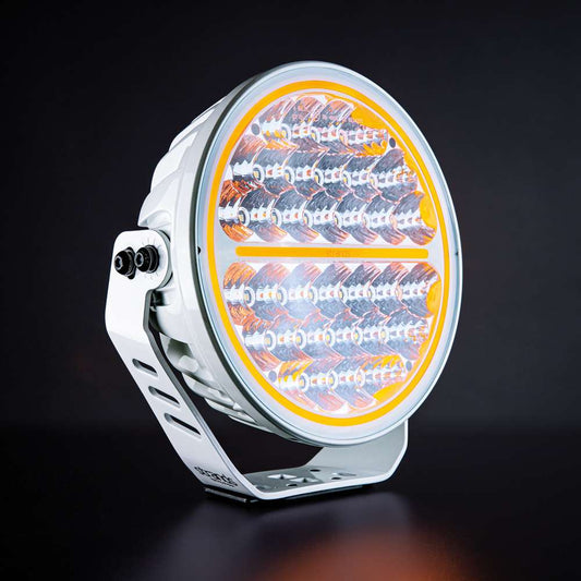 Siberia Night Ranger White 9" LED Driving Light – Premium White Design &amp; Legendary Performance