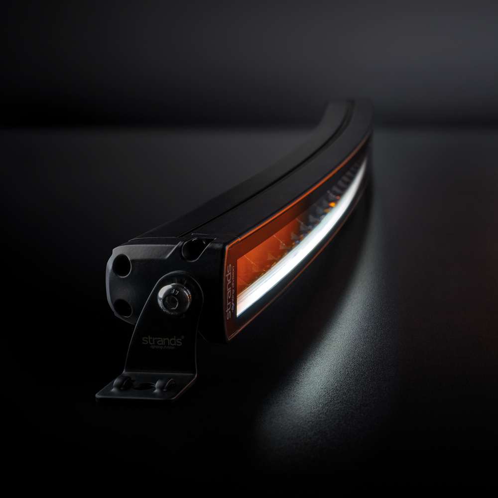 Siberia SRC 22" Curved LED Light Bar – Premium Design, Maximum Visibility &amp; Dual Position Lights