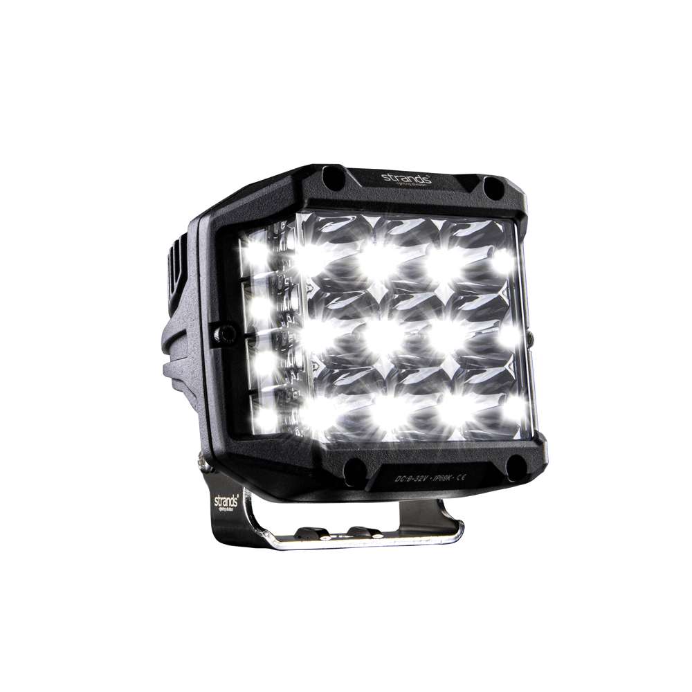 STRANDS Side Shooter XL LED Light Bar | 6920 Lumens, 341m Beam Distance, 140° Coverage