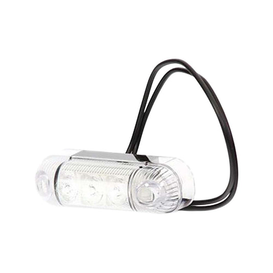 STRANDS 3 LED Front Position Light – Feu de Position LED Avant Compact à Lentille Transparente