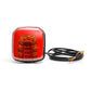 STRANDS Square LED Tail Light – 3 Function Rear Light with Tail, Brake &amp; Turn Signal