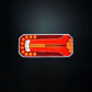 Strands Universal Rectangular LED Rear Tail Light – 5 Functions with Dynamic Sequential Indicator