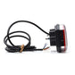 Strands Universal Rectangular LED Rear Tail Light – 5 Functions with Dynamic Sequential Indicator