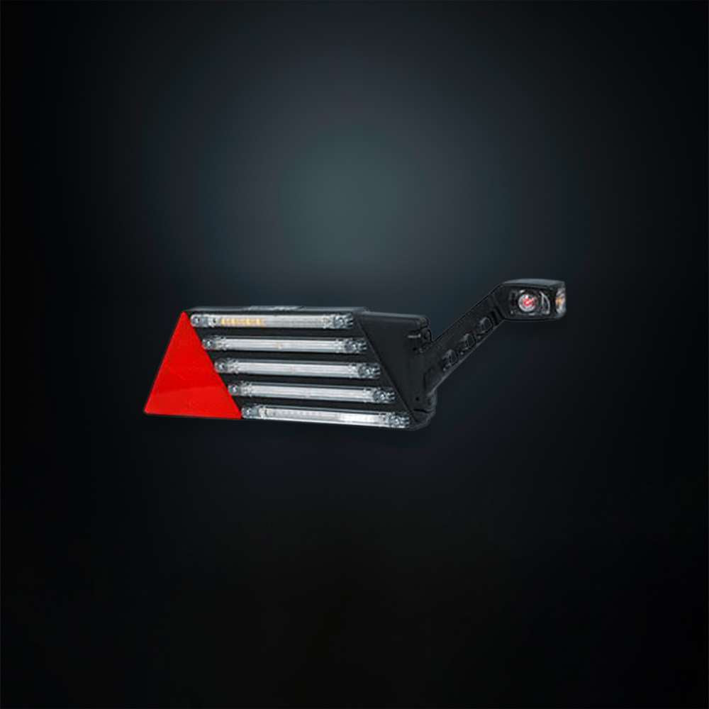 Strands 8-Function LED Rear Light – Left Side High Visibility