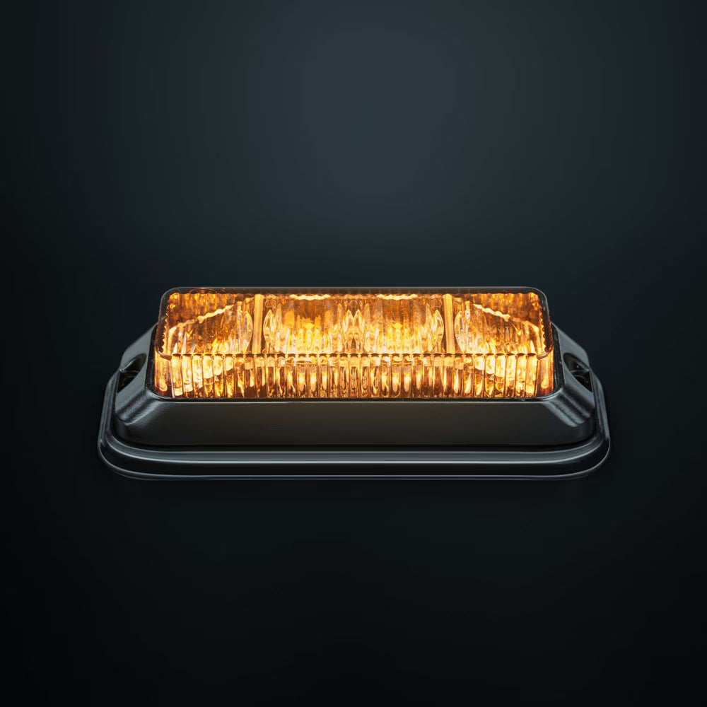 Feu Directionnel LED Ambre 4 LED