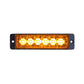 Feu LED orange 6 LED stroboscopique homologué ADR
