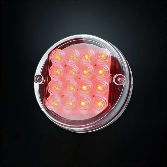 STRANDS Round LED Fog Light – Elegant &amp; Minimalist Rear Fog Lamp