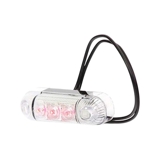 Feu de Position Arrière STRANDS 3 LED Verre Transparent