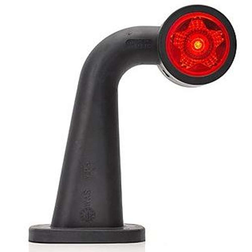 Strands Left Position Marker Light with Long Rubber Arm – Star Effect LED Marker Light for Trucks &amp; Trailers