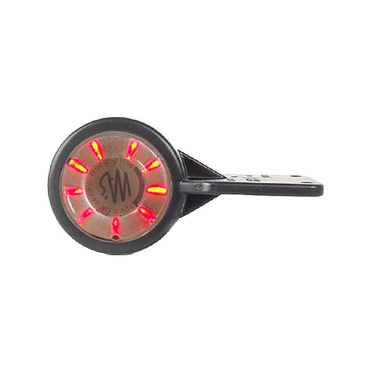 Strands Rubber Arm Front &amp; Rear Position Light with Reflector Plate
