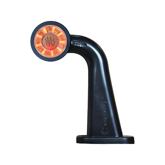 Strands Right Front/Rear Position Marker Light with Flexible Rubber Arm – High-Visibility Marker Light for Trucks &amp; Trailers