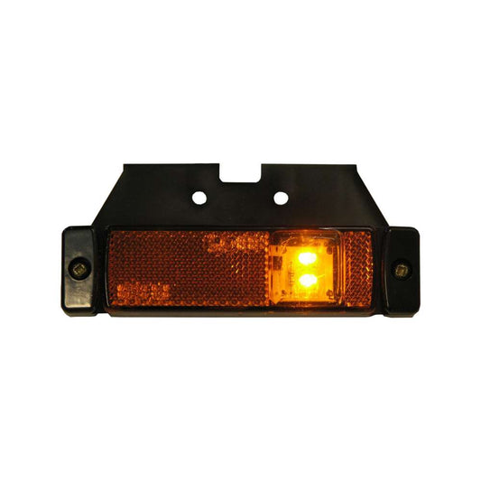 Feu de Position Latéral LED STRANDS Rectangulaire avec Support – Solution de Sécurité Haute Visibilité