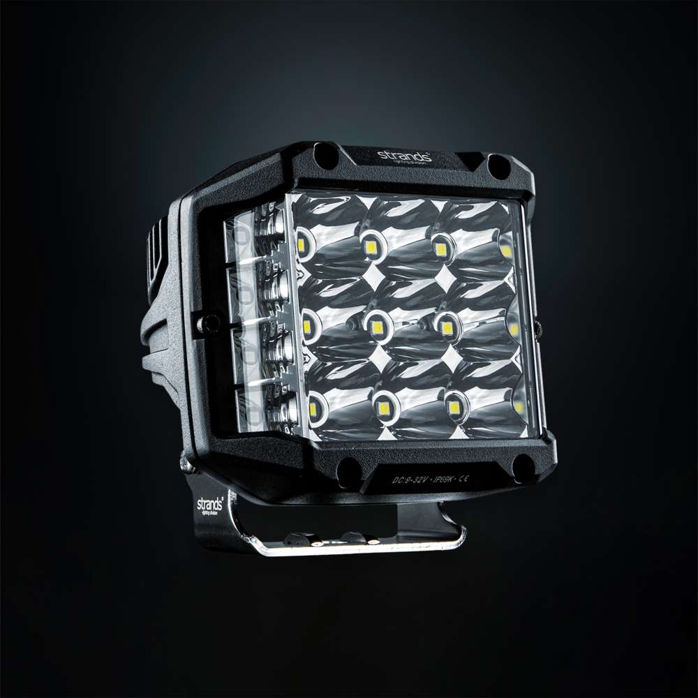 STRANDS Side Shooter XL LED Light Bar | 6920 Lumens, 341m Beam Distance, 140° Coverage