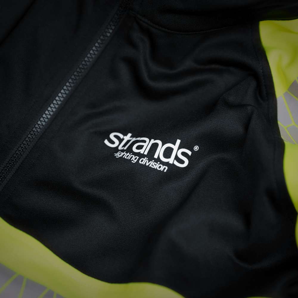 Sweatshirt Zippé Strands Haute Visibilité Jaune Fluo