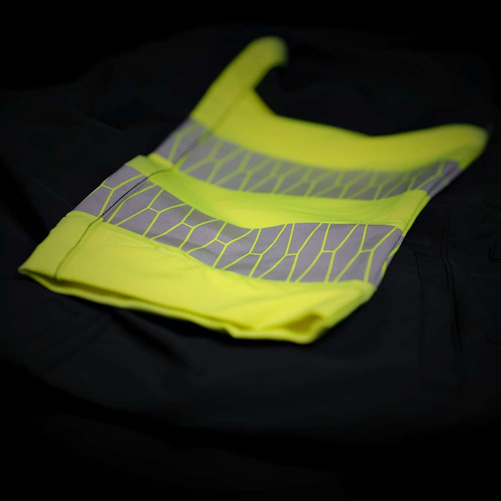 Sweatshirt Zippé Strands Haute Visibilité Jaune Fluo