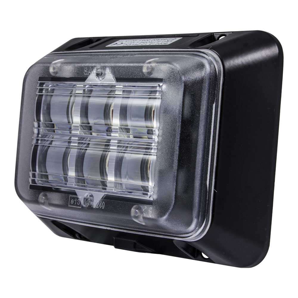 Strands Rectangular Amber LED Warning Light – Professional Surface Mount Safety Signal