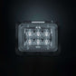 Strands Rectangular Amber LED Warning Light – Professional Surface Mount Safety Signal