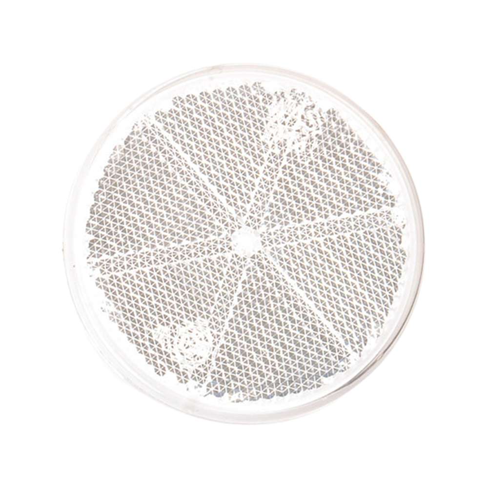 Strands Round White Reflector – High-Visibility Safety Reflector for Trailers, Vans &amp; Commercial Vehicles