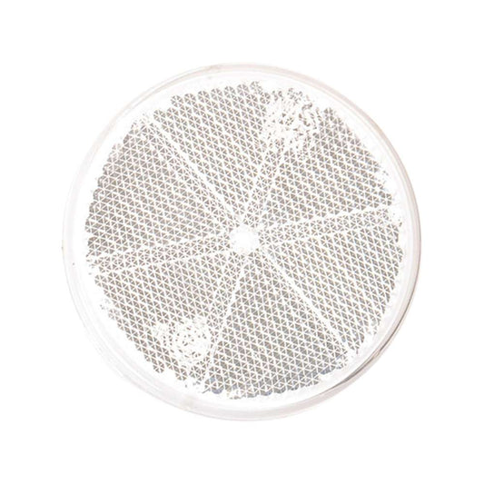 Strands Round White Reflector – High-Visibility Safety Reflector for Trailers, Vans &amp; Commercial Vehicles