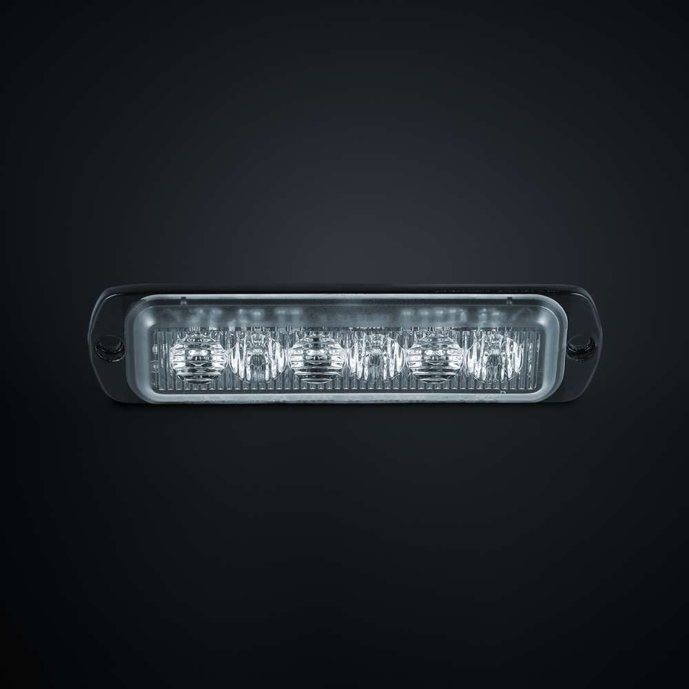 Swedstuff 6 LED Directional Warning Light – Compact High-Intensity Amber Safety Light