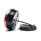 Strands Round LED Rear Light – 3 Functions with Integrated Indicator