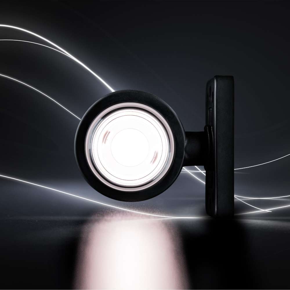 Feu de position LED Viking Super Dark blanc