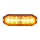 Feu LED orange 6 LED extra fin
