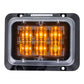 Strands Rectangular Amber LED Warning Light – Professional Surface Mount Safety Signal