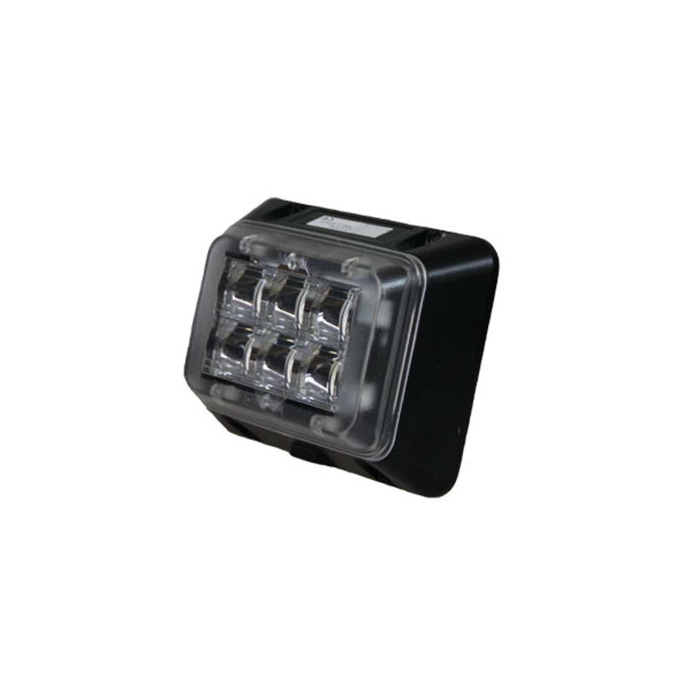 Strands Rectangular Amber LED Warning Light – Professional Surface Mount Safety Signal