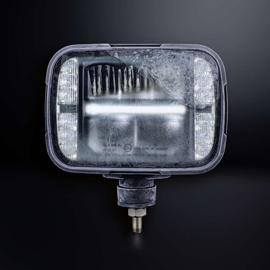 Alaska Projecteur LED Chasse-Neige 7” avec Lentille Chauffante